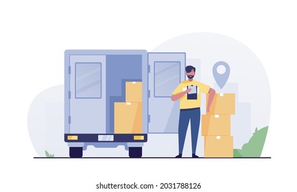 8,289 Truck driver cartoon Images, Stock Photos & Vectors | Shutterstock