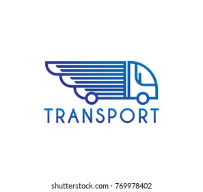 Transport logo design