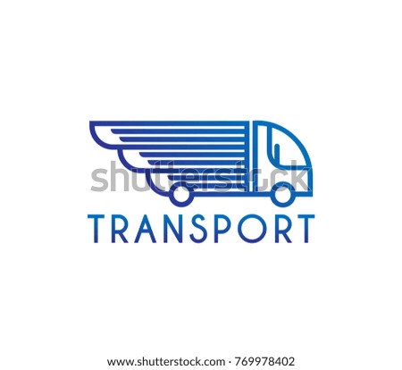 Transport logo design