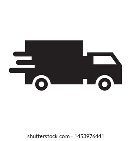 Transport logo template vector van icon design