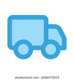 transport outline fill icon editable vektor