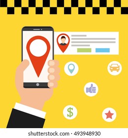 transport service app technology icon vector illustration design