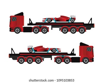 Transport tir truck