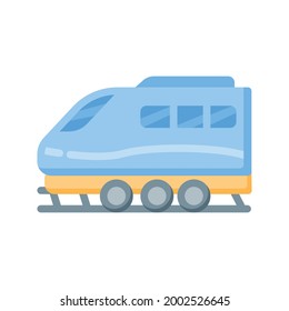 Transport Train Symbol flache Abbildung 