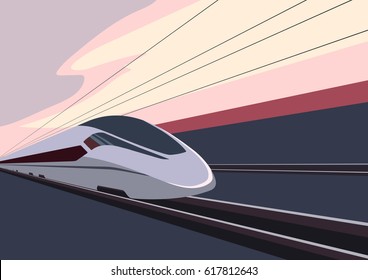 transport train speed vector