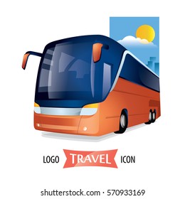 Transport Travel Bus Company Logo