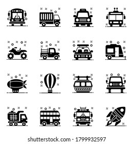 Transport in Trendy Solid Style Pack 