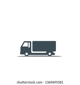 Transport truck icon