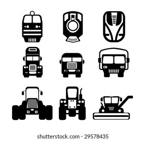 Transport and truck icon