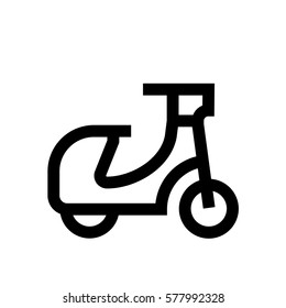 Transport type mini line, icon, background and graphic. The icon is black and white, linear  flat, vector, pixel perfect, minimal, suitable for web and print. 
