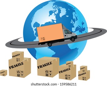 transport with van