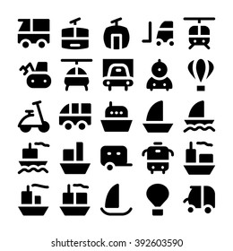 Transport vector icon 3
