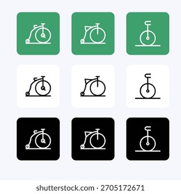 Ilustración de icono de Vector de transporte. Conjunto de iconos de Vector