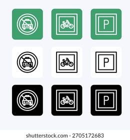Transport vector icon illustration. Vector icon set