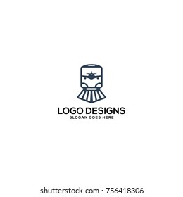 transport vector icon logo template