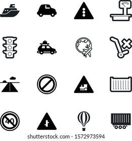 transport vector icon set such as: prohibited, family, driving, junction, high, kingdom, mini, 40, hanging, lanes, trolley, pictogram, gate, jet, delivering, water, logo, minimum, accident, merge