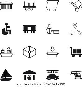 transport vector icon set such as: map, baggage, label, border, clean, scan, human, arrow, image, mark, terrorism, portal, food, commercial, architecture, station, disability, stock, move, wash