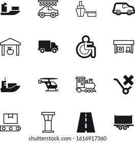 transport vector icon set such as: avenue, railroad, train, caution, locomotive, diesel, radar, obsolete, do, refueling, energy, benzine, hand, manufacturing, invalid, tower, rescue, no, human