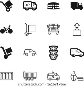 Transport Vector Icon Set Such As: Profile, Handle, Fitness, Style, Long, Airport, Free, Briefcase, Commercial, Highway, Direction, Public, Dock, Goods, Hospital, Ride, Kit, Station, Relocation, Move