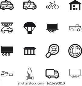 transport vector icon set such as: public, ocean, train, internet, moving, rescue, water, stock, parcel, hover, port, tire, shower, glass, smart, tourism, man, magnifier, sea, suv, drop, architecture