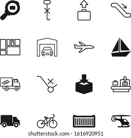 Transport Vector Icon Set Such As: Port, Search, Cruise, Yacht, Scanner, Computer, Terminal, World, Track, Garage, Police, Communication, Vacation, Velocity, Check, Element, Long, Stick, Control