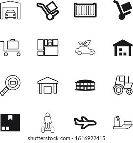 transport vector icon set such as: friendly, automobile, station, man, machine, auto, door, holiday, communication, agronomy, icons, sea, marine, environmental, break, vacation, tech, electric, urban