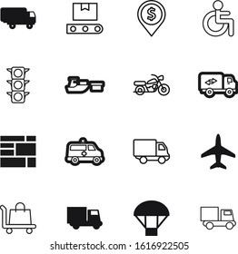 transport vector icon set such as: ocean, metal, marker, icons, destination, export, bike, navigation, disability, sea, danger, transparent, airline, pointer, moto, care, heavy, place, accessible