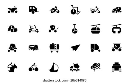 Transport Vector Icons 4 