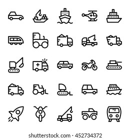 Transport Vector Icons 6