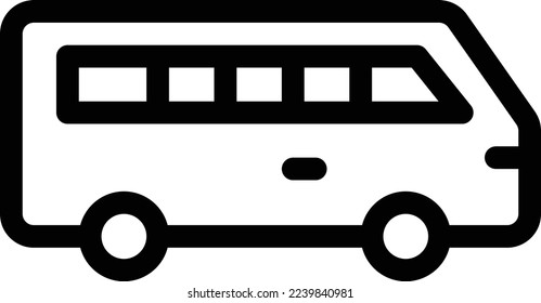 ilustración del vector de transporte en un fondo transparente. Símbolos de calidad superior. Iconos vectoriales de línea delgada para el diseño de conceptos y gráficos.