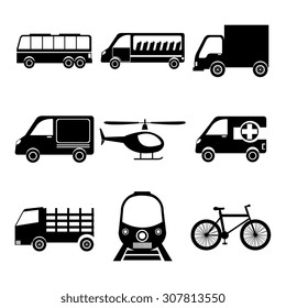 Transport vehicle design, vector illustration eps 10.