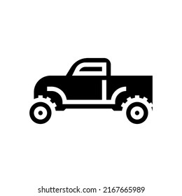 Transport  vehicle icon isolated on white background