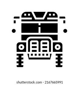Transport  vehicle icon isolated on white background