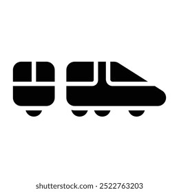 Vetor de stock de ícone de veículo de transporte