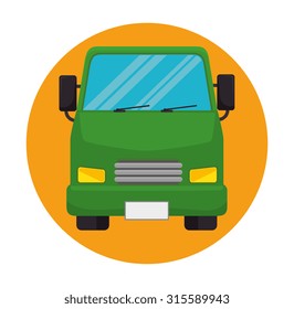 Transport and vehicles graphic design, vector illustration