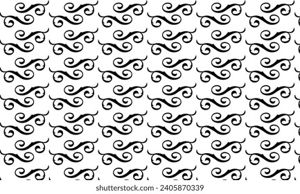 Transport your designs to new heights with this exotic ornament pattern.