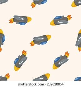 transportation airplane ,seamless pattern