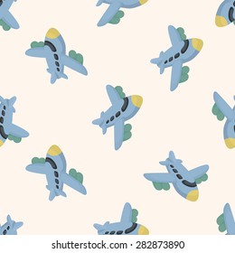 transportation airplane ,seamless pattern
