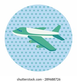 transportation airplane theme elements