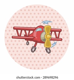 transportation airplane theme elements