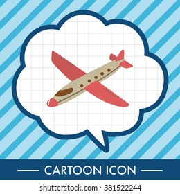 transportation airplane theme elements