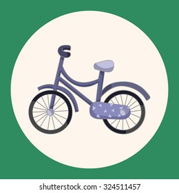 transportation bike theme elements