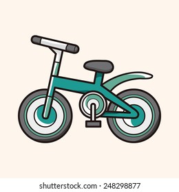 transportation bike theme elements vector,eps