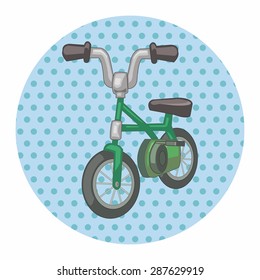 transportation bike theme elements vector,eps