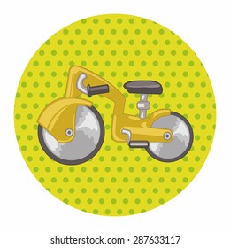 transportation bike theme elements vector,eps