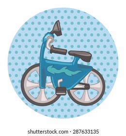 transportation bike theme elements vector,eps