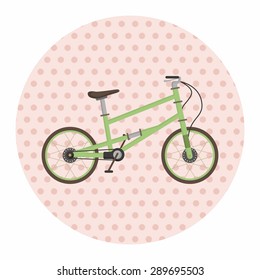 transportation bike theme elements vector,eps