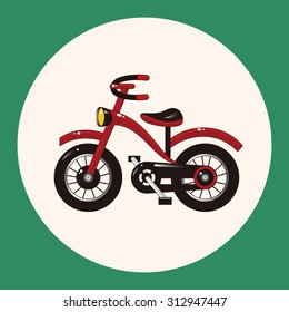 transportation bike theme elements vector,eps