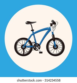 transportation bike theme elements vector,eps