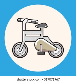transportation bike theme elements vector,eps